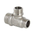 Тройник латунный переходной Valtec 3/4"-1/2"-3/4"