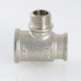 Тройник латунный Valtec с переходом на нар.р. 3/4"-1/2"-1/2"