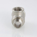 Тройник Valtec с переходом на нар.р. 3/4"-1/2"-1/2"
