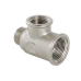 Тройник Valtec с переходом на нар.р. 3/4"-1/2"-3/4"