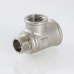 Тройник Valtec с переходом на нар.р. 3/4"-1/2"-3/4"