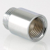 Удлинитель латунный хромированный Valtec 1/2" 15 мм