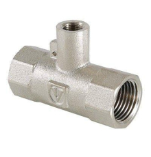 Тройник Valtec для подключения датчика температуры 3/4"-M10