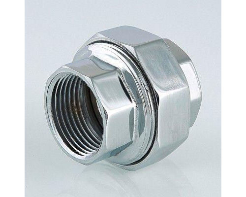 Муфта разъемная хромированная Valtec 1"