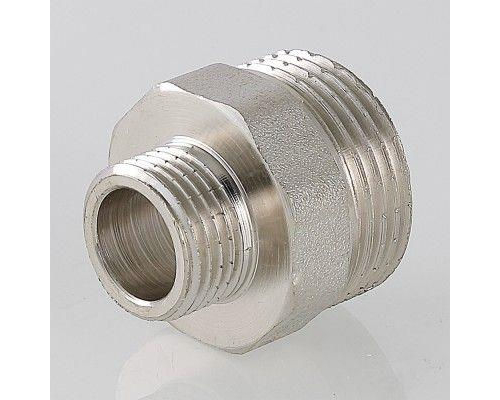 Ниппель переходной Valtec латунный 1 1/2"-1/2"