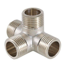 Крестовина двухплоскостная Valtec 1/2"