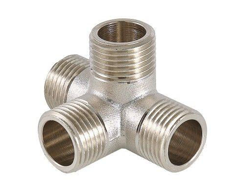 Крестовина двухплоскостная Valtec 1/2"