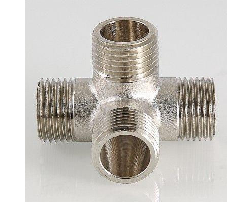 Крестовина двухплоскостная Valtec 1/2"