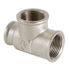 Тройник переходной Valtec латунный 1/2"-3/4"-1/2"
