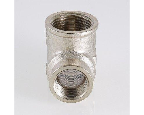 Тройник переходной Valtec латунный 1/2"-3/4"-1/2"