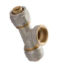 APE Тройник с внутренней резьбой 16x1/2" 732L (3732L01216)