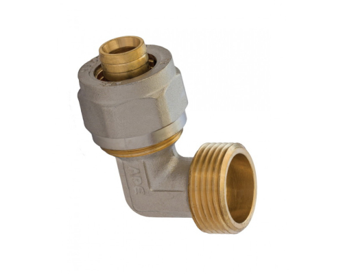 APE Колено с наружной резьбой 16x1/2" 753L (3753L01216)