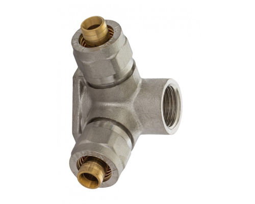 APE Колено двойное 16x1/2" с креплением 754LD (3754LD1216)