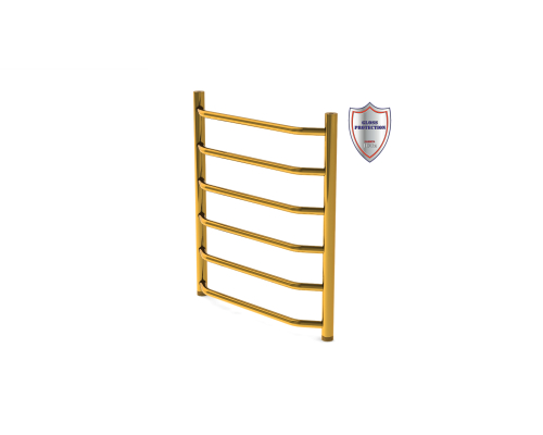 Полотенцесушитель Gloss & Reiter Wave. Л. 50х60.Т6.G1 (GOLD) водяной