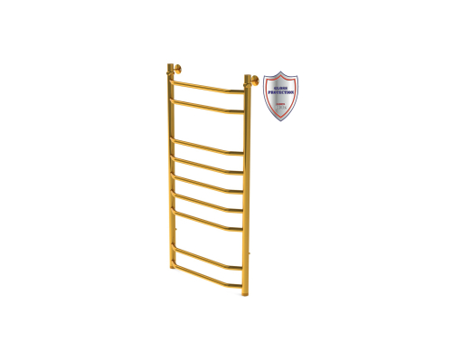 Полотенцесушитель Gloss & Reiter Wave. Л. 50х100.Т9.G1 (GOLD) водяной