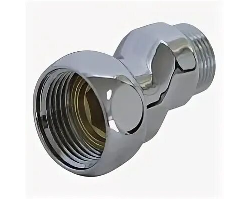 Эксцентрик c накидной гайкой 1"х3/4" г/ш (хром) (кор.40 пар)