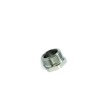 GF.44C Шестиугольная втулка хромированная нар.-вн. 1/2"х3/8" (260044C040300H)