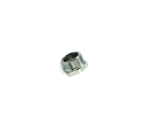 GF.44C Шестиугольная втулка хромированная нар.-вн. 1/2"х3/8" (260044C040300H)