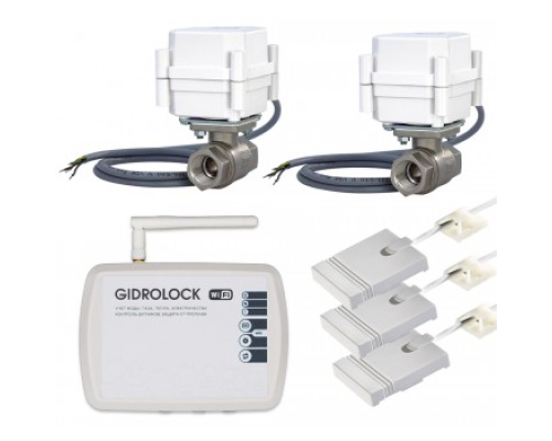 Комплект Gidrоlock Wi-Fi V2 Bonomi 1/2"