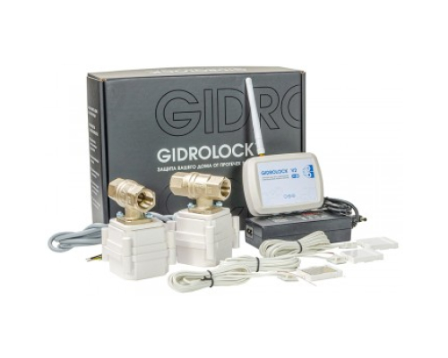 Комплект Gidrоlock Wi-Fi V2 Bonomi 1/2"