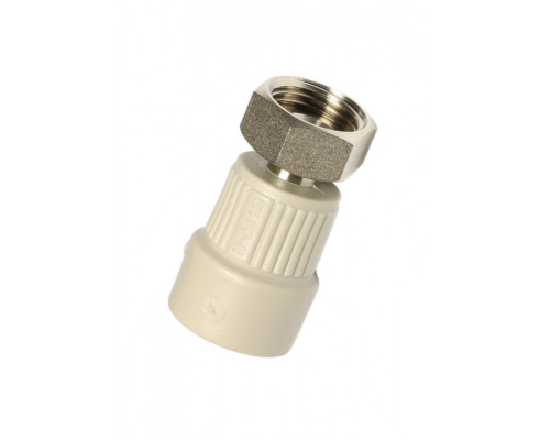 Wavin Муфта с накидной гайкой вн. 20х1/2" (SZM02020XX)