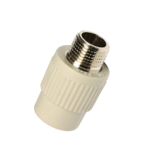 Wavin Муфта с наружной резьбой ПП 20х1/2" (SZE02020XX)