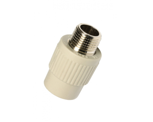 Wavin Муфта с наружной резьбой ПП 20х1/2" (SZE02020XX)